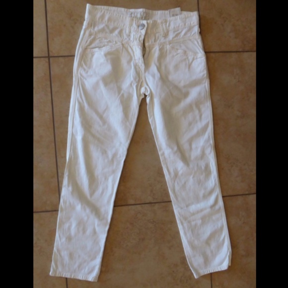 Anthropologie Denim - Closed Anthropologie 25 26 Cream Ankle Jeans